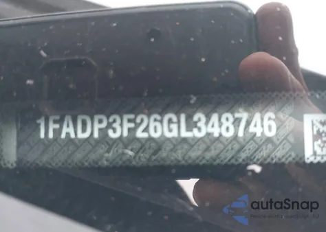 2016 Ford Focus Se from USA, damaged, VIN 1FADP3F26GL348746